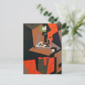 Samenstelling (olie op canvas) briefkaart (Staand voorkant)