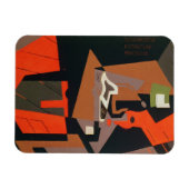 Samenstelling (olie op canvas) magneet (Horizontaal)