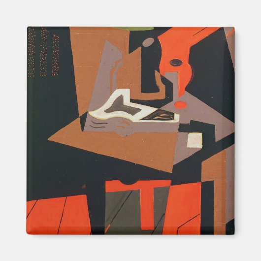 Samenstelling (olie op canvas) magneet (Voorkant)