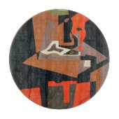 Samenstelling (olie op canvas) snijplank (Voorkant)
