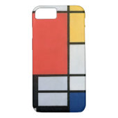 Samenstelling Rood, Geel, Blauw, Zwart, Mondriaan Case-Mate iPhone Case (Achterkant)