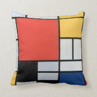 Samenstelling Rood, Geel, Blauw, Zwart, Mondriaan