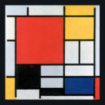 Samenstelling Rood, Geel, Blauw, Zwart, Mondriaan Poster<br><div class="desc">Pieter Cornelis Mondrian (7 maart 1872 - 1 februari 1944) was een Nederlandse schilder en theoreticus die beschouwd wordt als een van de grootste artiesten van de 20e eeuw. Hij staat bekend om een van de pioniers van de 20e-eeuwse abstracte kunst, toen hij zijn artistieke richting veranderde van beeldvormend schilderij...</div>