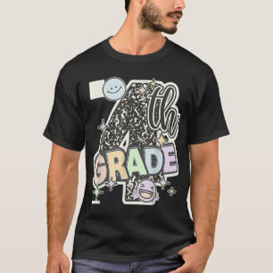 Samenstelling Schrijfblok Eerste Dag Vierde Klas T-shirt