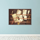 Samenstelling Trompe L'Oeil Canvas Afdruk (Insitu (Houten vloer))