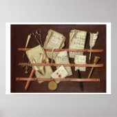 Samenstelling Trompe L'Oeil Poster (Voorkant)