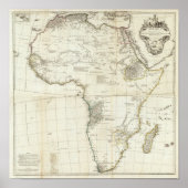 Samenstelling van Afrika Poster (Voorkant)