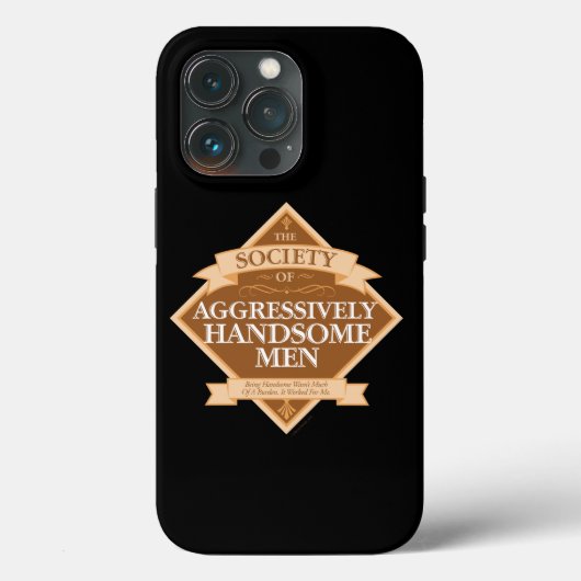 Samenstelling van Aggressive Handsome Mannen Hoesj Case-Mate iPhone Case (Achterkant)