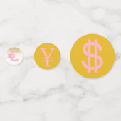 Samenstelling van het Europees Parlement Confetti (Achterkanten)