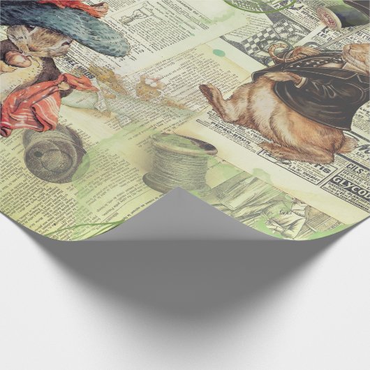 samenstelling van het meterkonijn cadeaupapier (Hoek)