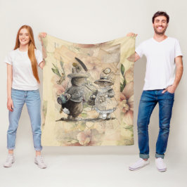 samenstelling van het meterkonijn fleece deken