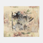 samenstelling van het meterkonijn fleece deken (Voorkant (Horizontaal))