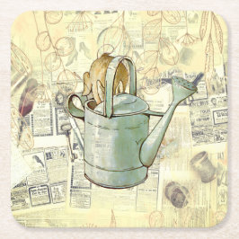 samenstelling van het meterkonijn kartonnen onderzetters