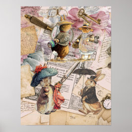 samenstelling van het meterkonijn poster