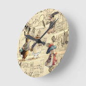 samenstelling van het meterkonijn ronde klok (Hoek)