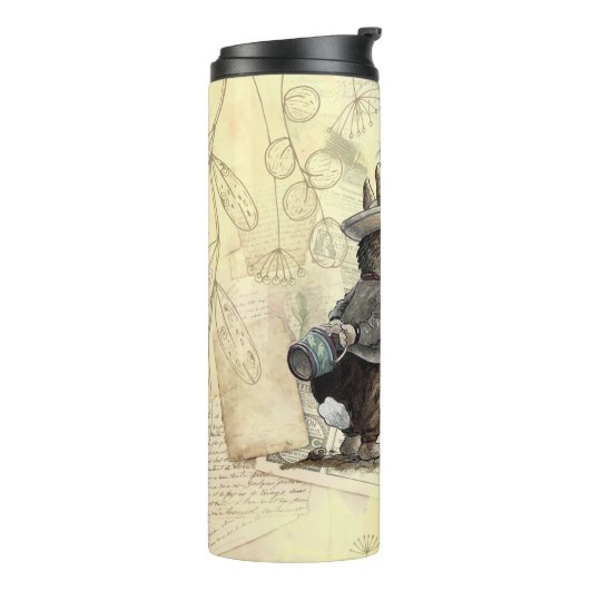 samenstelling van het meterkonijn thermosbeker (Gedraaid links)