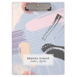 Samenstelling van kunstmatig gemaaide borstels klembord