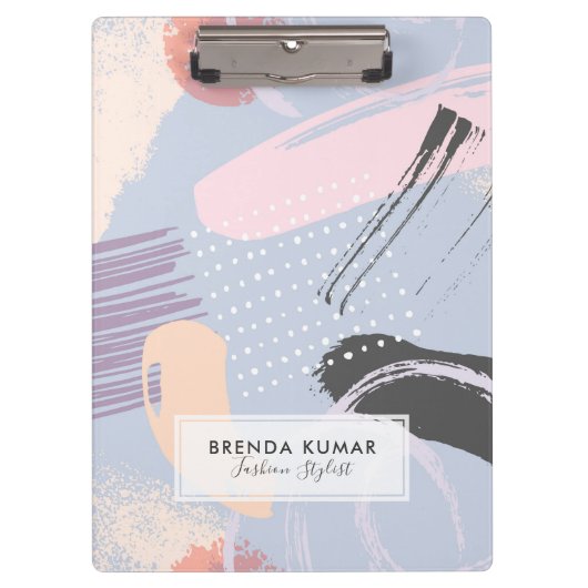 Samenstelling van kunstmatig gemaaide borstels klembord (Voorkant)