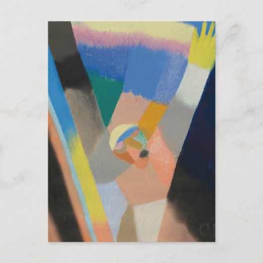 Samenstelling van Otto Freundlich Briefkaart (Voorkant)