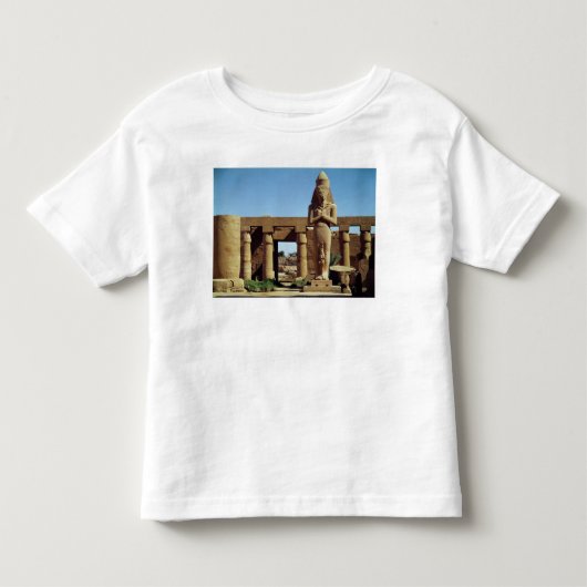 Samenstelling van Ramesses II: standbeeld van Kinder Shirts (Voorkant)