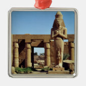 Samenstelling van Ramesses II: standbeeld van Metalen Ornament (Voorkant)