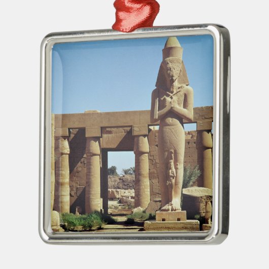 Samenstelling van Ramesses II: standbeeld van Metalen Ornament (Links)