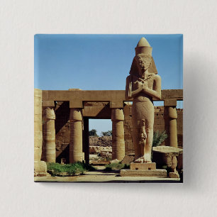 Samenstelling van Ramesses II: standbeeld van Vierkante Button 5,1 Cm