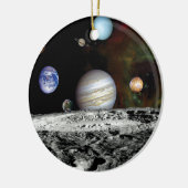 Samenstelling van Voyager-beelden van het zonneste Keramisch Ornament (Links)