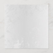 Samenstelling van witte en blauwe vlinders advieskaart (Achterkant)