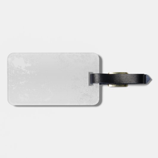 Samenstelling van witte en blauwe vlinders bagagelabel (Achterkant horizontaal)