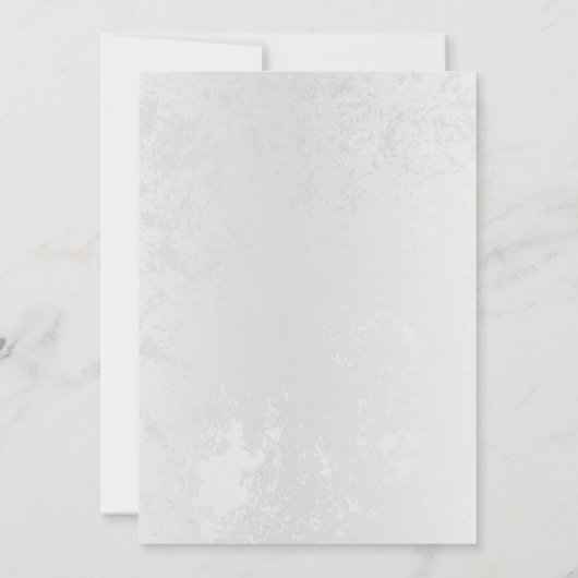 Samenstelling van witte en blauwe vlinders bedankkaart (Achterkant)