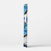 Samenstelling van witte en blauwe vlinders Case-Mate iPhone case (Achterkant / Rechts)