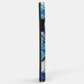 Samenstelling van witte en blauwe vlinders Case-Mate iPhone case (Achterkant/rechts)