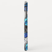 Samenstelling van witte en blauwe vlinders Case-Mate iPhone case (Achterkant/links)