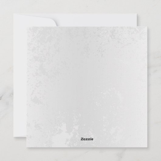 Samenstelling van witte en blauwe vlinders feestdagenkaart (Achterkant)