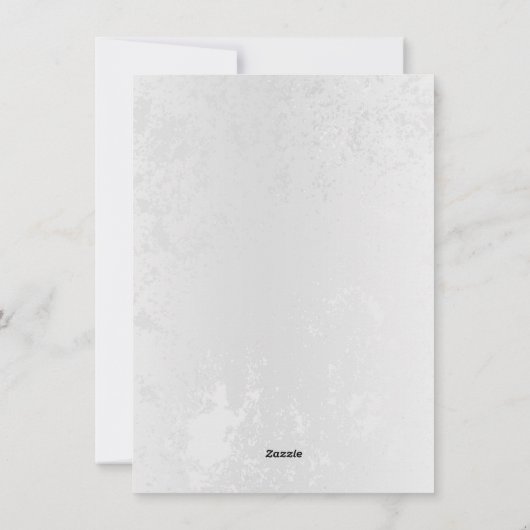 Samenstelling van witte en blauwe vlinders feestdagenkaart (Achterkant)