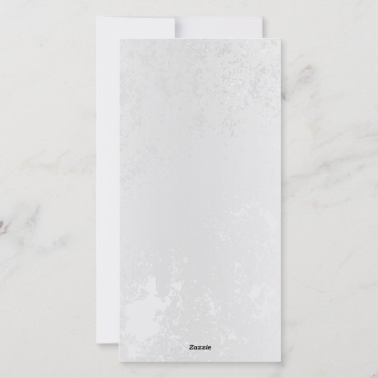 Samenstelling van witte en blauwe vlinders feestdagenkaart (Achterkant)