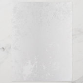 Samenstelling van witte en blauwe vlinders flyer (Achterkant)