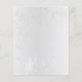 Samenstelling van witte en blauwe vlinders flyer (Achterkant)