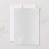 Samenstelling van witte en blauwe vlinders kaart (Achterkant)