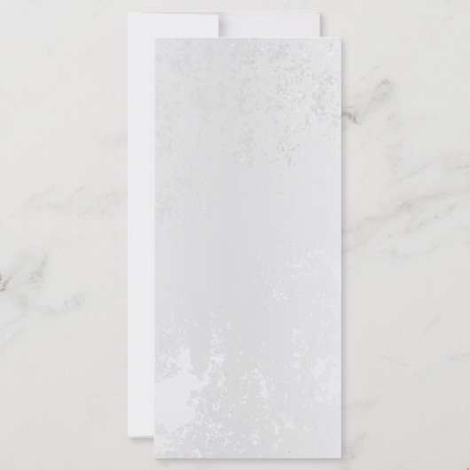 Samenstelling van witte en blauwe vlinders kaart (Achterkant)