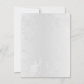 Samenstelling van witte en blauwe vlinders kaart (Achterkant)