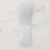 Samenstelling van witte en blauwe vlinders klantenkaartje (Binnenkant ongevouwen)