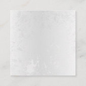 Samenstelling van witte en blauwe vlinders kortingskaartje (Achterkant)