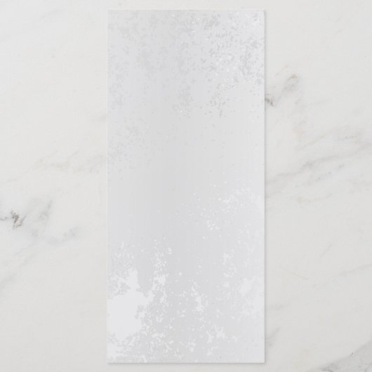 Samenstelling van witte en blauwe vlinders menu (Achterkant)