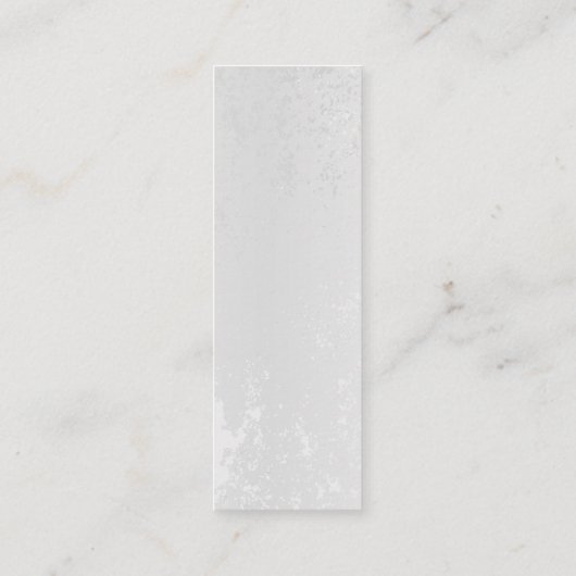 Samenstelling van witte en blauwe vlinders mini visitekaartje (Achterkant)