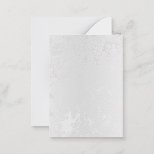 Samenstelling van witte en blauwe vlinders notitiekaartje (Achterkant)