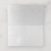 Samenstelling van witte en blauwe vlinders plaatskaartje (Binnenkant ongevouwen)