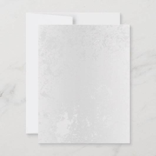 Samenstelling van witte en blauwe vlinders RSVP kaartje (Achterkant)