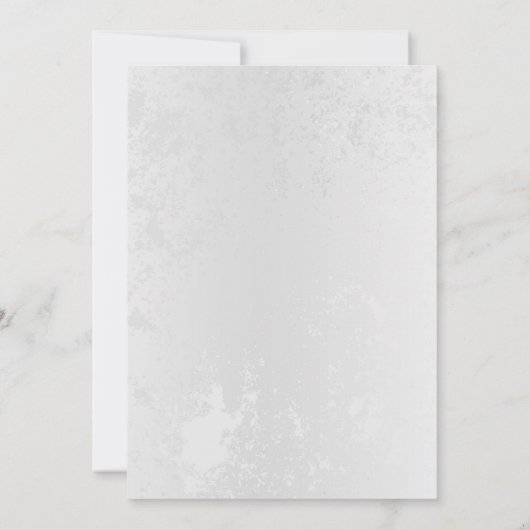 Samenstelling van witte en blauwe vlinders save the date (Achterkant)